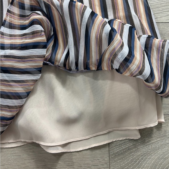 Derek Lam 10 Crosby Silk Knee Length Long Sleeve Dress - Picture 7 of 14